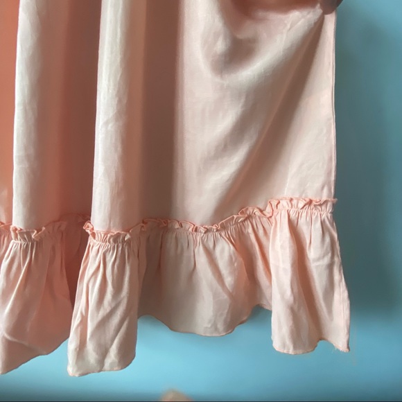 🍑 Peachy ruffle midi dress - Picture 5 of 8